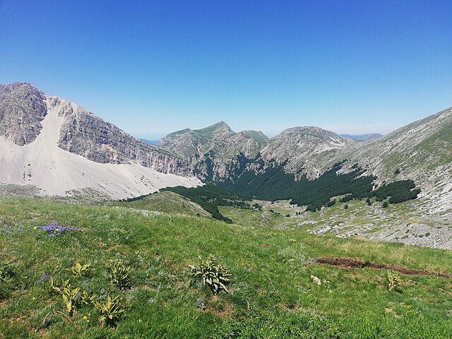 Sentiero nelle Montagne della Duchessa